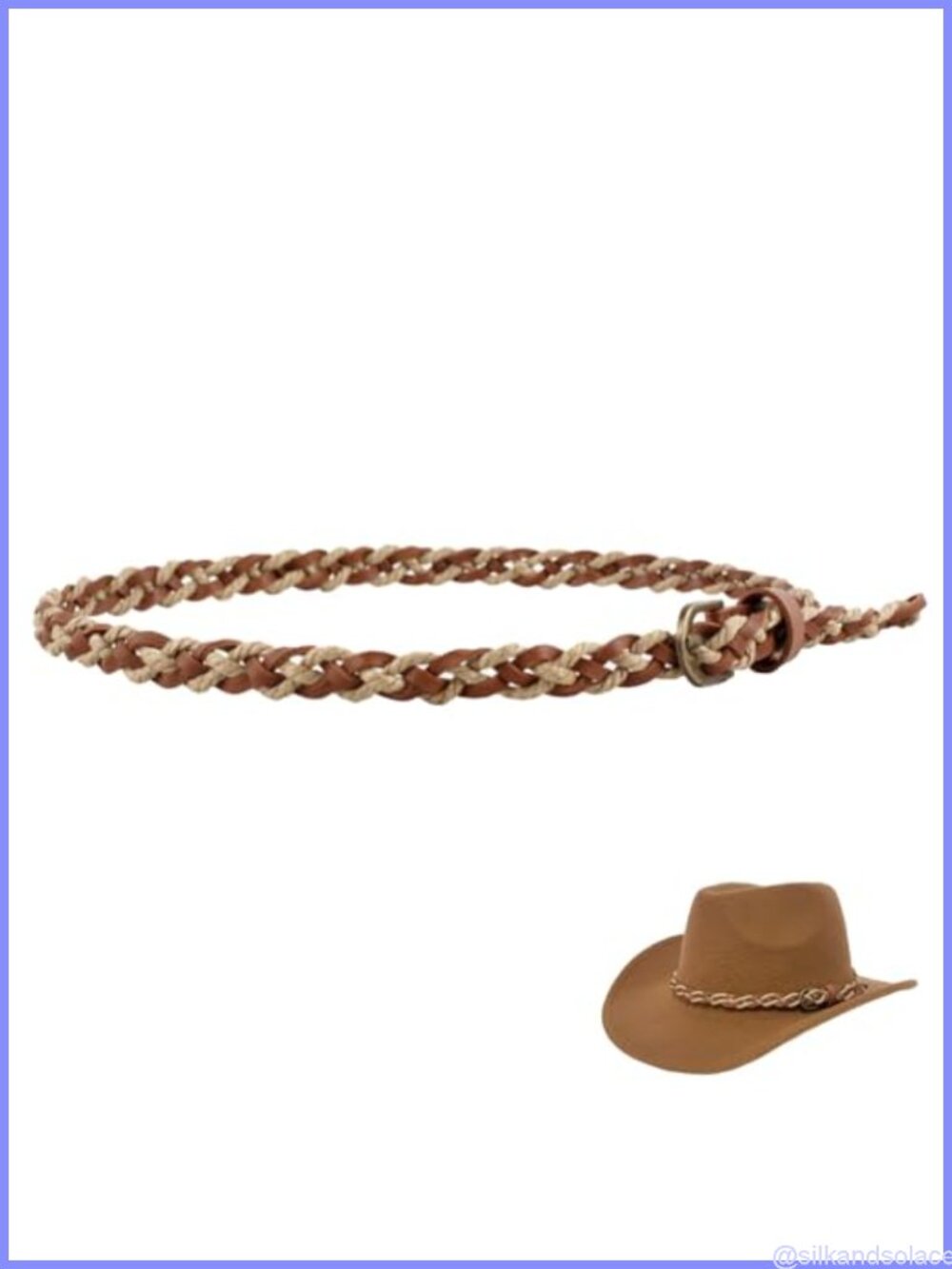 Faux Leather Cowboy Hat Band Western Hat Accessory for Men Women
